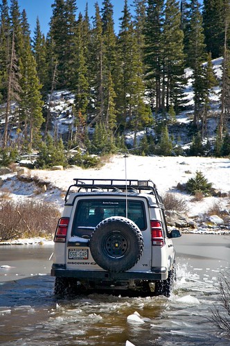 Driving to camp