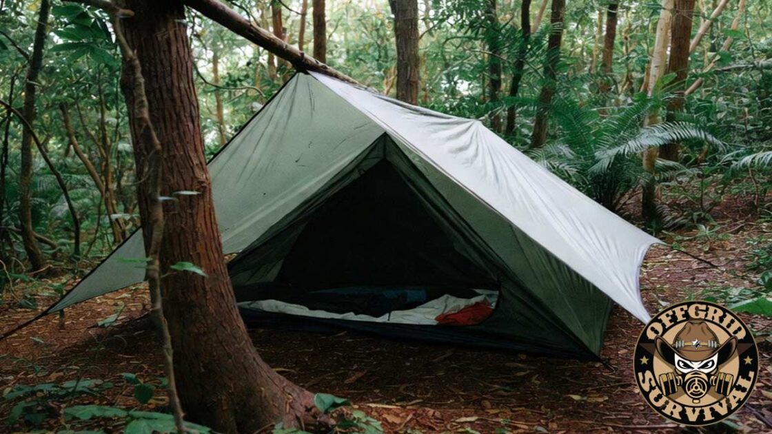 A-Frame Tarp Shelter