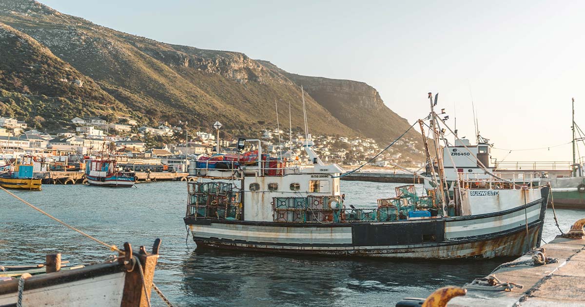 Docked Fishing Boat