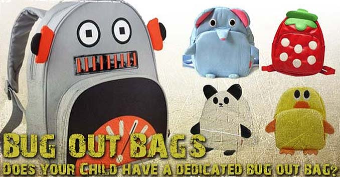 Bug Out Bags for Children