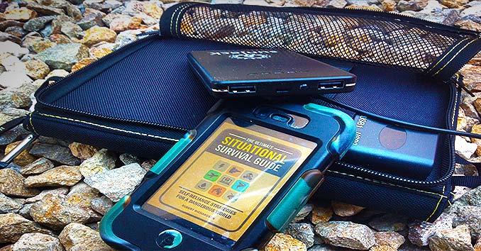 A Cellphone with a Solar Charger