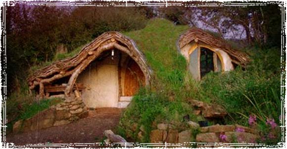 A Hobbit Style Earthship