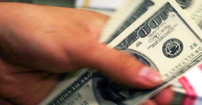 Guy Holding Money