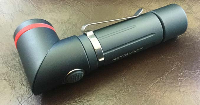 The KeySmart Nano Torch Twist 