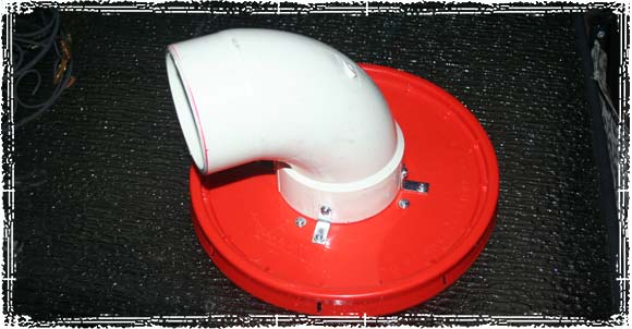 Lid with Tube Installed