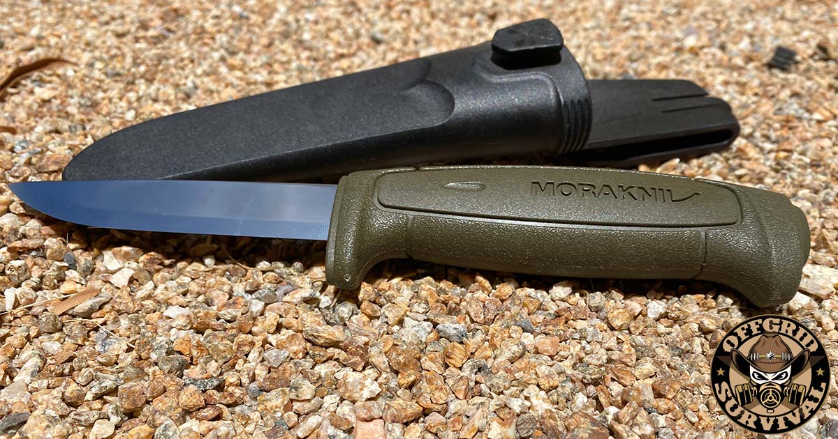Morakniv Companion Fixed Blade Outdoor Knife.