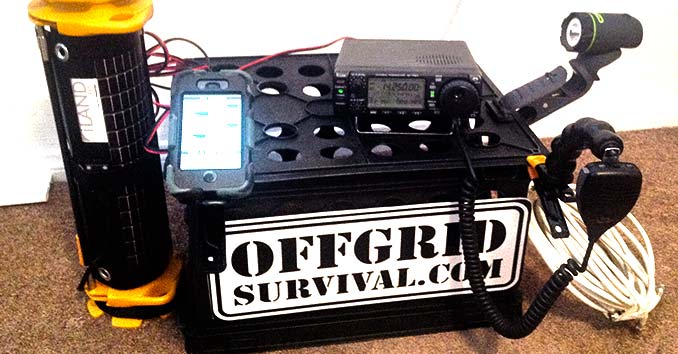 My off the grid ham radio
