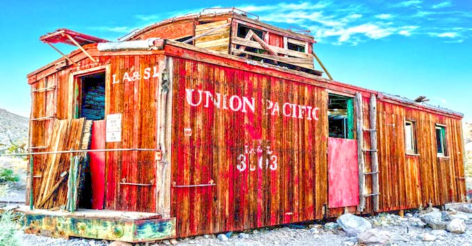 Old Train Car Home
