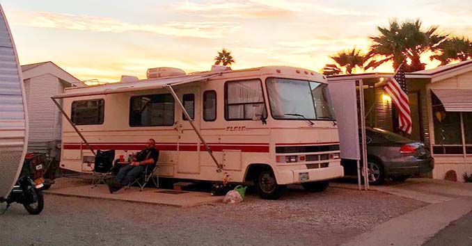 monthly RV pad rental