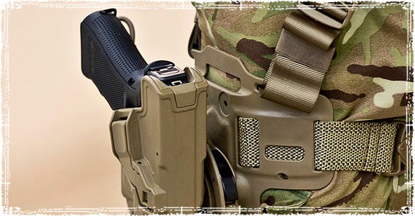 Handgun in Holster