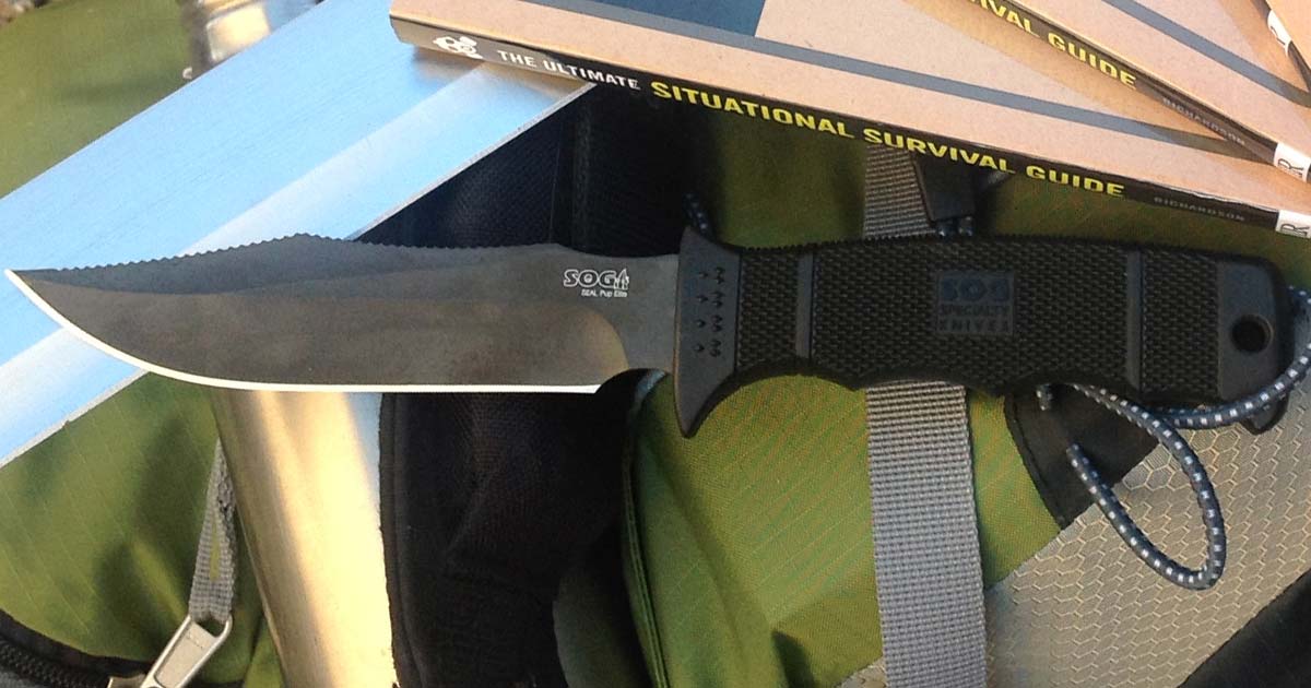 SOG SEAL Pup Knife