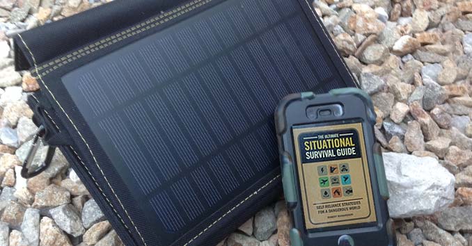Emergency Backup Solar Panel Power