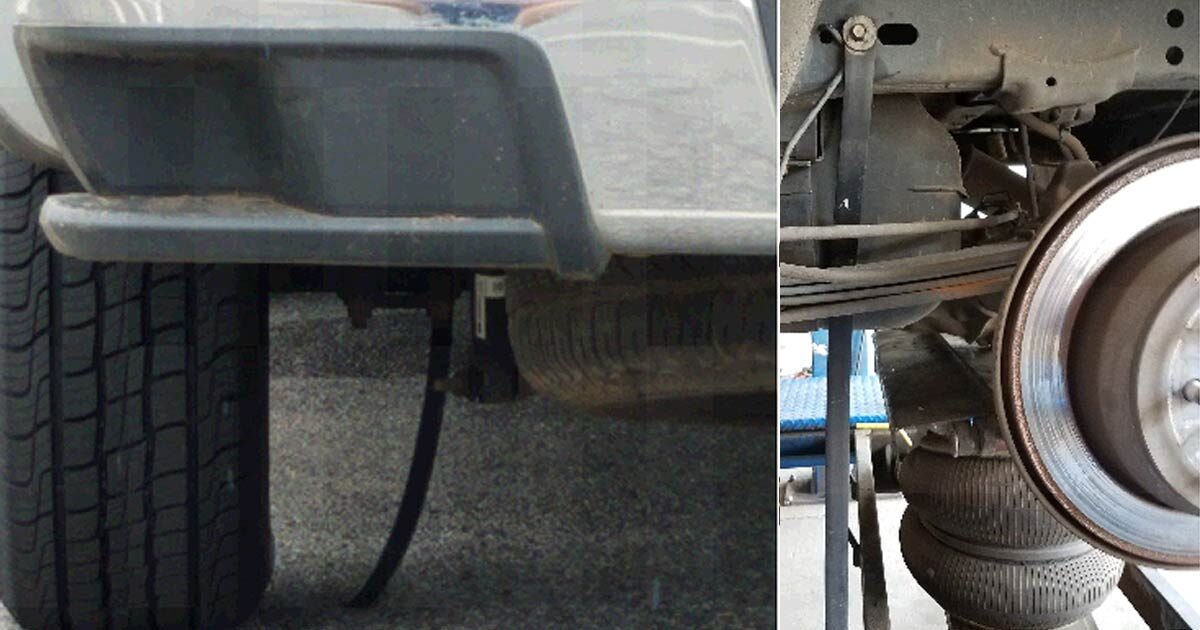 Static Straps Installed on Vehicle