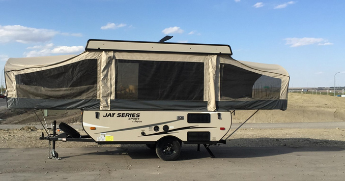 Pop Up Tent Trailer