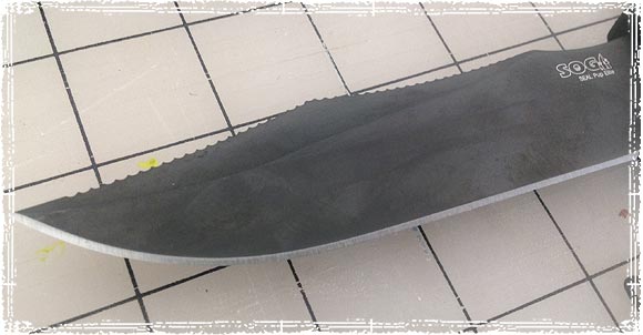 Close up of the Seal Pup Elite Blade