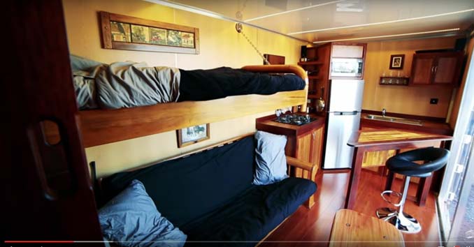 Inside a Contaner Home