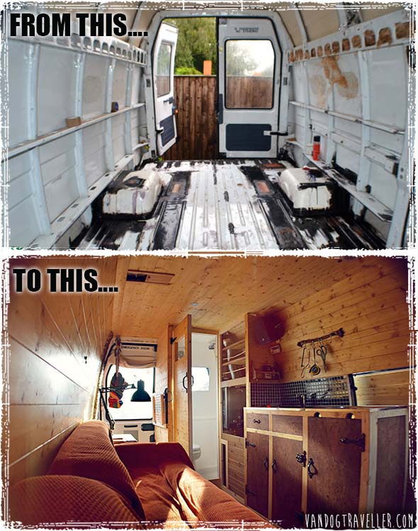 a Custom built Van Dweller home